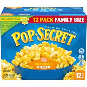 Double Butter Microwave Popcorn 12ct Pack