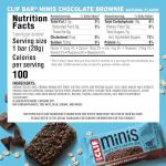 CLIF BAR Minis Chocolate Brownie Energy Snacks 20 Pack