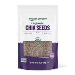 Organic Chia Seeds for Gamer Fuel, 16 Oz
