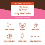 Raspberry Dark Chocolate Keto Wafer Cookies 16 Count