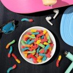 Trolli Sour Brite Crawlers Gummy Worms 7.2 oz