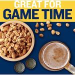 Salted Dry Roasted Peanuts - Perfect Gamer Snack