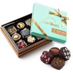 Vegan Dark Chocolate Truffles Gift Box - 9 Pieces