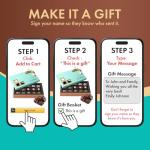 Vegan Dark Chocolate Truffles Gift Box - 9 Pieces