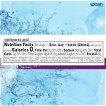Acai Grape Splash Refresher Water Beverage - 24 Pack