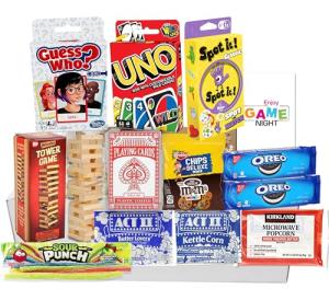 Game Night Snack Basket for All Ages