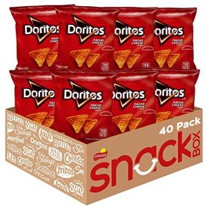 Nacho Cheese Doritos Tortilla Chips, 1 Ounce Pack