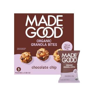 MadeGood Organic Chocolate Chip Granola Bites 5-Pack