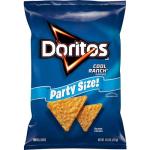 Cool Ranch Doritos Party Size Snack Bag 14.5oz