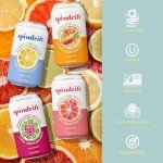 Spindrift Sparkling Water Variety Pack - 4 Flavors
