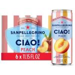 San Pellegrino Peach Sparkling Water 6 Pack