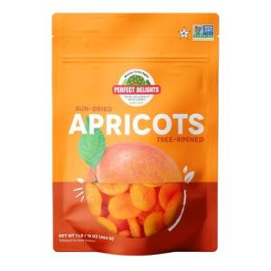 Delicious Vegan Sun-Dried Turkish Apricots Snack