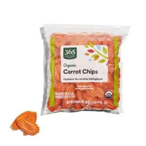 Organic Carrot Chips for Gamers, 16 oz