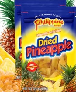 Dried Pineapple Chunks - Sweet & Chewy Snacks