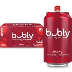 bubly Cherry Sparkling Water, Zero Sugar, 8-Pack