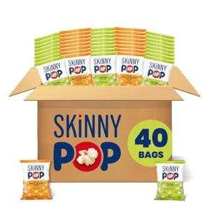SkinnyPop Popcorn Variety Pack: Original & White Cheddar