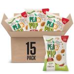 PeaKaPop Chili Lime Veggie Chips – 15-Pack