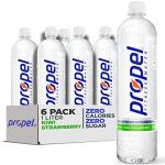 Propel Kiwi Strawberry Flavored Water, 6-Pack