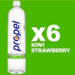 Propel Kiwi Strawberry Flavored Water, 6-Pack