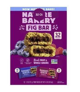 Nature's Bakery Whole Wheat Fig Bars - 32 Packs