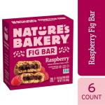 Nature's Bakery Raspberry Fig Snack Bars, 6 Pack