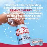 Black Cherry Sparkling Water - 8-Pack Cans