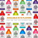 Gatorade G Zero 12 Pack - 3 Flavor Variety