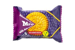 Ambrozia Vegan Date Cookies - No Sugar Added 5-Pack