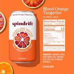 Blood Orange Tangerine Sparkling Water - 24 Cans