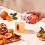 Blood Orange Tangerine Sparkling Water - 24 Cans