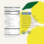 Goodonya Organic Electrolyte Drink Mix - Lemonade Flavor