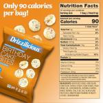 Drizzilicious Birthday Cake Rice Crisps Snack Pack