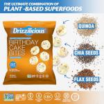 Drizzilicious Birthday Cake Rice Crisps Snack Pack
