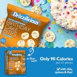 Drizzilicious Birthday Cake Rice Crisps Snack Pack