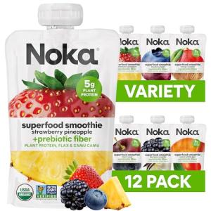 Noka Superfood Smoothie Pouches Variety Pack