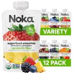 Noka Superfood Smoothie Pouches Variety Pack