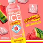 Starburst Watermelon Sparkling Water, Zero Sugar, 12 Pack