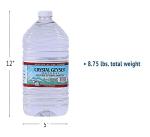 Crystal Geyser Alpine Spring Water 128 Fl Oz