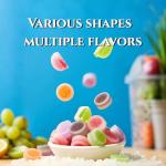 Chewy Wax Candy with Sweet Fruit Flavors