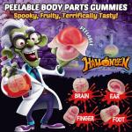 Halloween Body Parts Gummies - Fun Gamer Treats