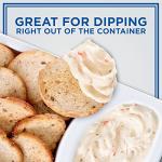 Multigrain Bagel Chips with Veggie Cream Cheese Dip