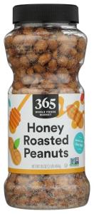 Honey Roasted Peanuts by Whole Foods, 16 Ounce