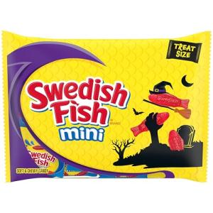 Swedish Fish Mini Chewy Halloween Treat Bags