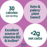 Teriyaki Seaweed Snacks – Keto, Vegan, 20 Count