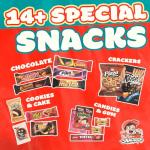 Global Snack Box with 14+ Unique Treats
