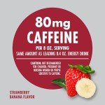 V8 +ENERGY Strawberry Banana Drink, 8 FL OZ (6-Pack)