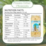 Crunchy Freeze-Dried Pineapple Chips - 7.4 oz