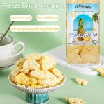 Crunchy Freeze-Dried Pineapple Chips - 7.4 oz