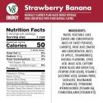 V8 +ENERGY Strawberry Banana Drink, 8 FL OZ (6-Pack)