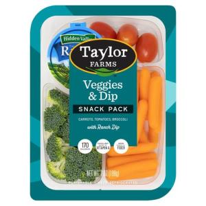 Taylor Farms Veggie Snack Pack with Dip